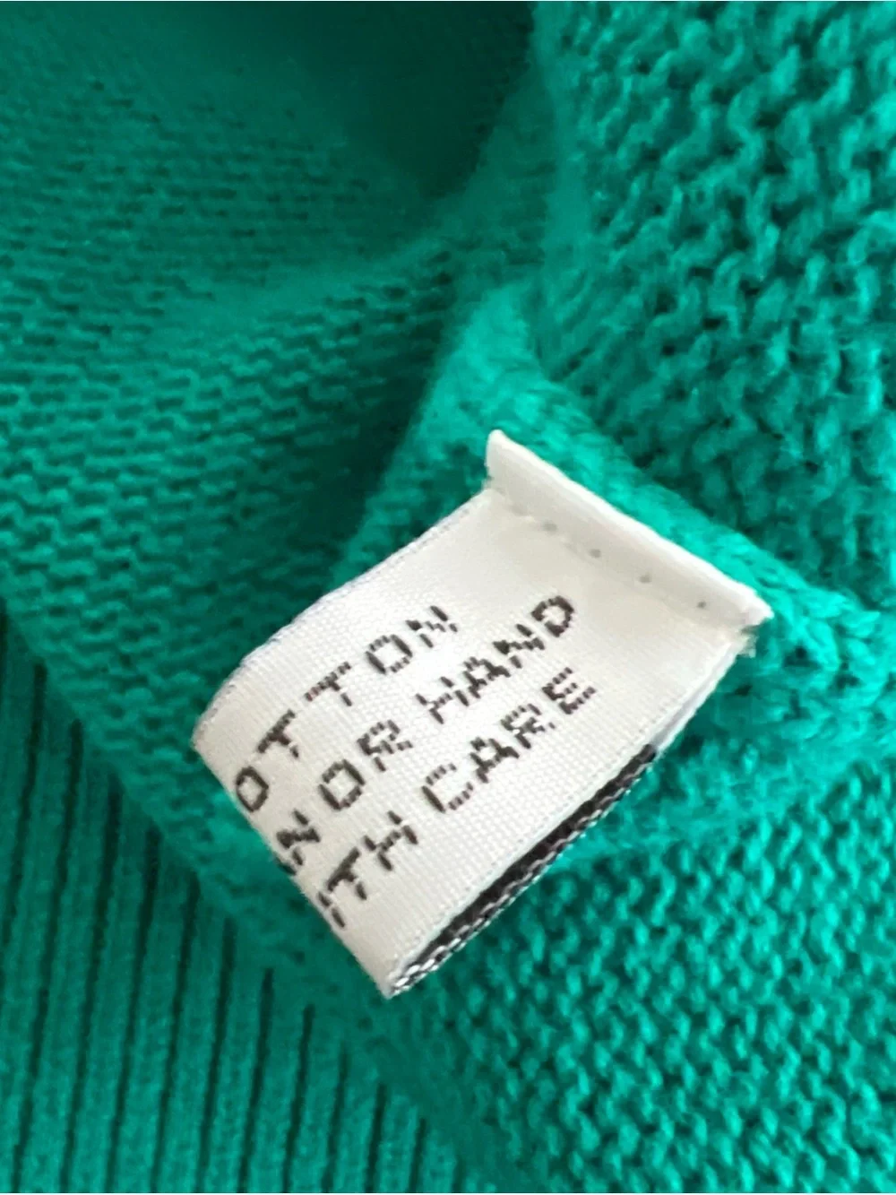 VTG ENGLISH SPORTS SHOP Bermuda 100% Cotton Teal Green Crewneck Sweater XXL